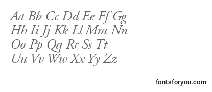 AdobeGaramondLtItalic Font
