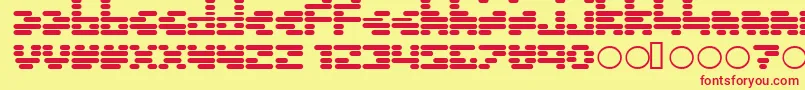 Invalid Font – Red Fonts on Yellow Background