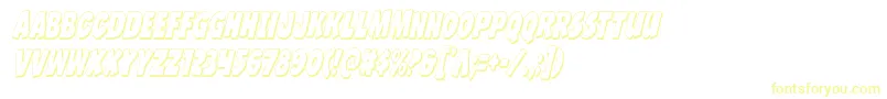 Jcandlestick3Dextracond Font – Yellow Fonts