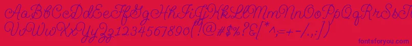 More about Geeohhmkbold Font Geeohhmkbold Font – Purple Fonts on Red Background