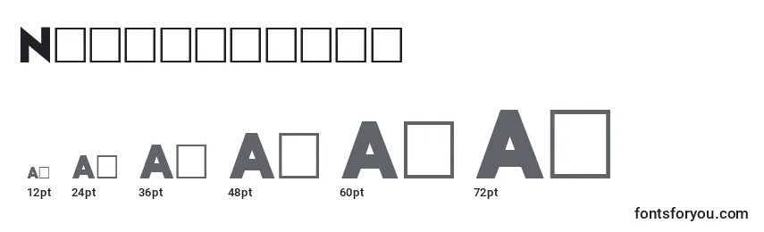 Neusixblack Font Sizes
