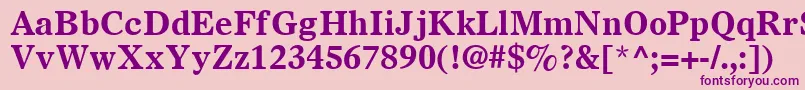 More about OlympianLtBold Font OlympianLtBold Font – Purple Fonts on Pink Background