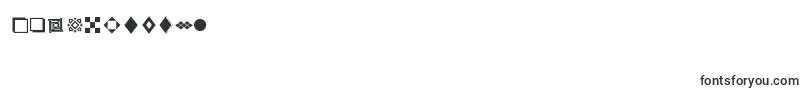 フォントCommonbulletsRegular – 数字と数値のためのフォント