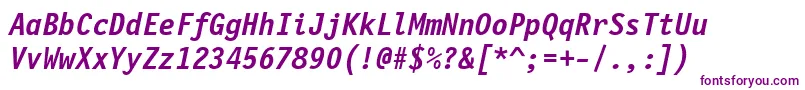 FinancialBoldOblique Font – Purple Fonts