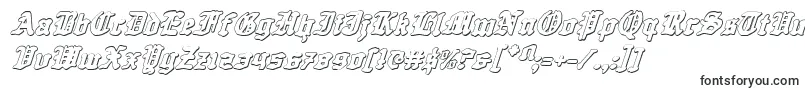 Questknight3Di Font – Italic Fonts