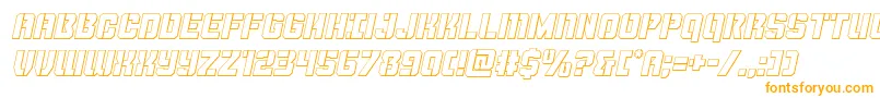 Thundertrooperoutital Font – Orange Fonts