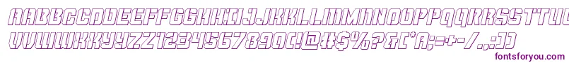 Thundertrooperoutital Font – Purple Fonts