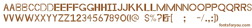 Byzantineempire Font – Brown Fonts on White Background