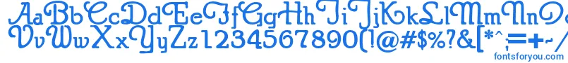 PuritanSwashBold Font – Blue Fonts