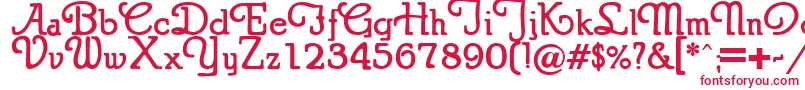 PuritanSwashBold Font – Red Fonts