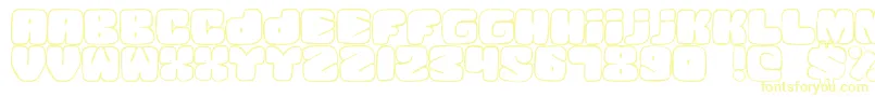 SquandedLight Font – Yellow Fonts