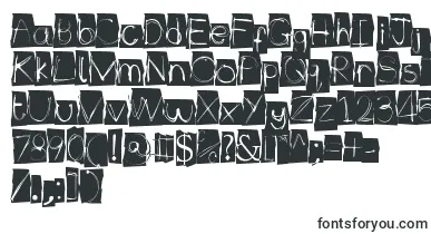 Illuminate font – eroded Fonts