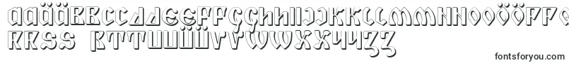 Шрифт Piper3D – немецкие шрифты