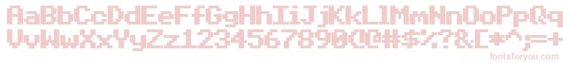 BeebModeOne Font – Pink Fonts on White Background