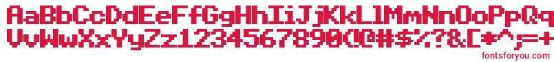 BeebModeOne Font – Red Fonts