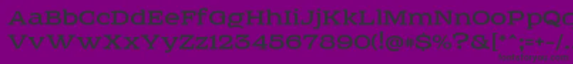 Sreda Font – Black Fonts on Purple Background