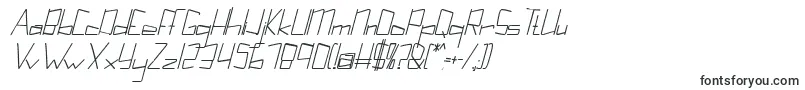 Kuppelultracondensebolditalickuppel-Schriftart – Schriftarten, die mit K beginnen