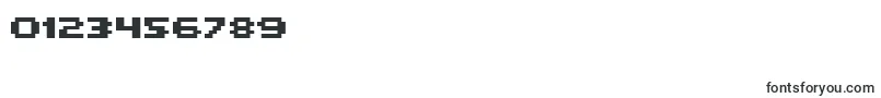 Hiskyflipperhibold Font – Fonts for Numbers and Digits
