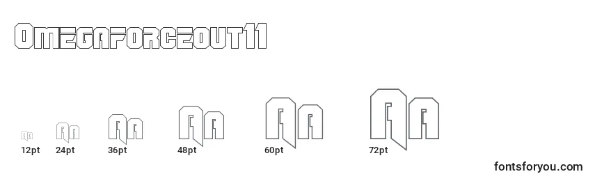 Omegaforceout11 Font Sizes