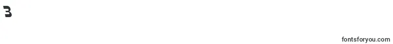 SfplasmaticarevItalic Font – Fonts for Digit 3