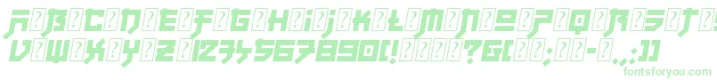 FujiQuakeZone Font – Green Fonts