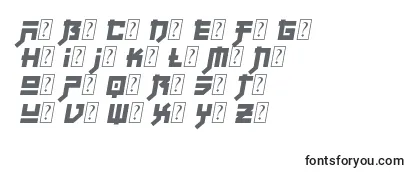 FujiQuakeZone-fontti