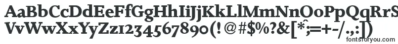 JosieBold-fontti – Vakiintuneet fontit