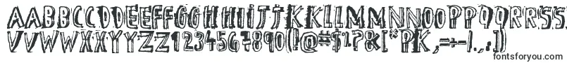 DTheHero-Schriftart – Schriftarten, die mit D beginnen