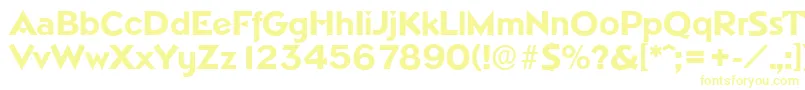 NapoliserialXboldRegular Font – Yellow Fonts