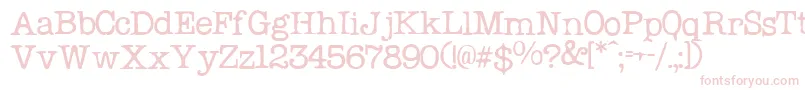 ProblemSecretaryNormal Font – Pink Fonts