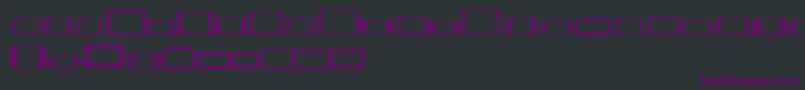 fuente SlButton3 – Fuentes Moradas Sobre Fondo Negro