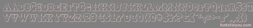 Más sobre la fuente RegulatorsShadow fuente RegulatorsShadow – Fuentes Rosadas Sobre Fondo Gris