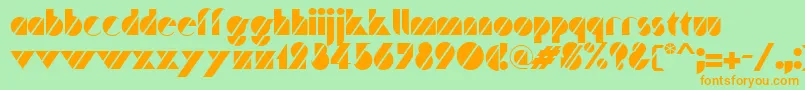 More about Traffic Font Traffic Font – Orange Fonts on Green Background