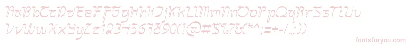 SangkuriangCursive Font – Pink Fonts on White Background