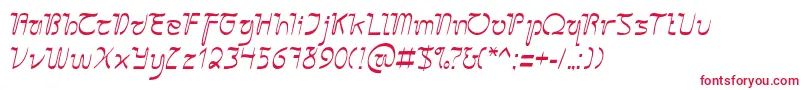 SangkuriangCursive Font – Red Fonts