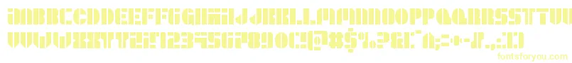Weitere Informationen zur Leaguewarscond-Schriftart Leaguewarscond-Schriftart – Gelbe Schriften