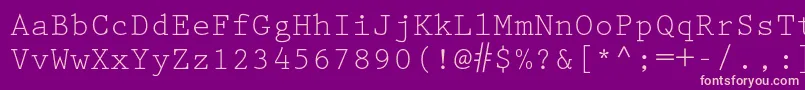 fuente Prestigeelitestd – Fuentes Rosadas Sobre Fondo Morado