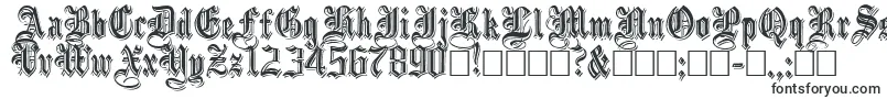 EmbossedBlackNormal-Schriftart – Schriften für Adobe Reader