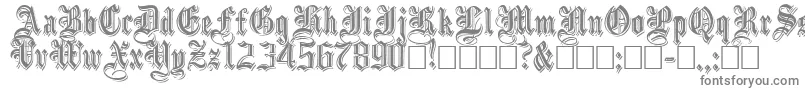 EmbossedBlackNormal-Schriftart – Graue Schriften auf weißem Hintergrund