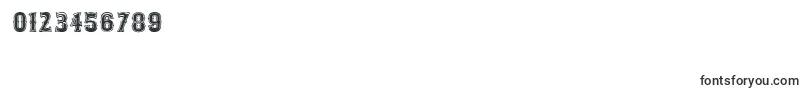 BosoxSemibold Font – Fonts for Numbers and Digits