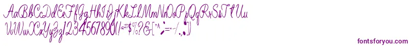 BelindaRegular Font – Purple Fonts