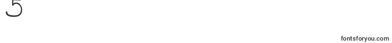 DjbCoffeeShoppeBuzzed-Schriftart – Schriften für die Ziffer 5