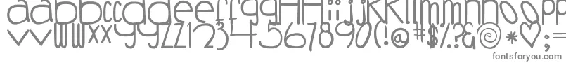 DjbCoffeeShoppeBuzzed Font – Gray Fonts