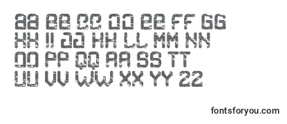 CargoEroded Font