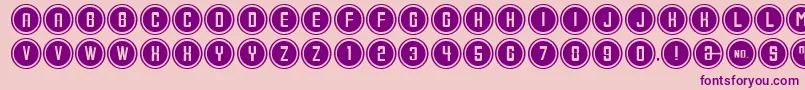 fuente ConsoleInput – Fuentes Moradas Sobre Fondo Rosa