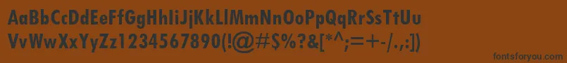 Czcionka TwCenMtCondensedРџРѕР»СѓР¶РёСЂРЅС‹Р№ – czarne czcionki na brązowym tle