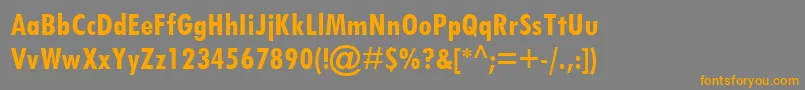 Más sobre la fuente TwCenMtCondensedПолужирный fuente TwCenMtCondensedПолужирный – Fuentes Naranjas Sobre Fondo Gris