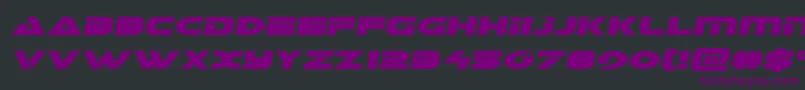 Galantsemital Font – Purple Fonts on Black Background