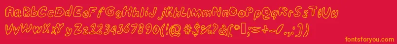 More about UnderseaMedium Font UnderseaMedium Font – Orange Fonts on Red Background