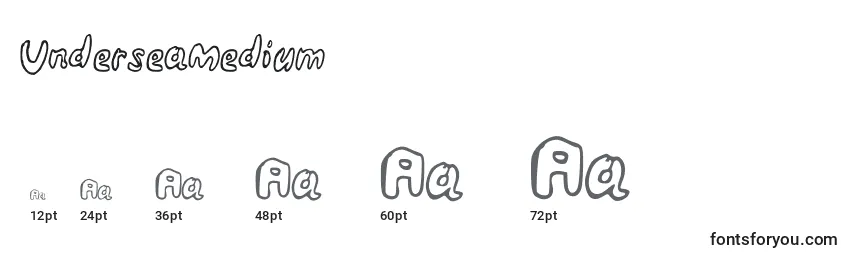 UnderseaMedium Font Sizes